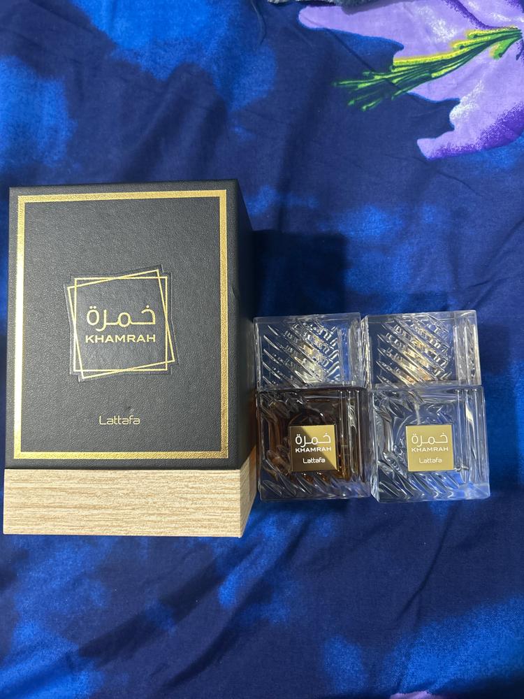 Lattafa Khamrah Eau de Parfum for Men - Customer Photo From Preet Lakum