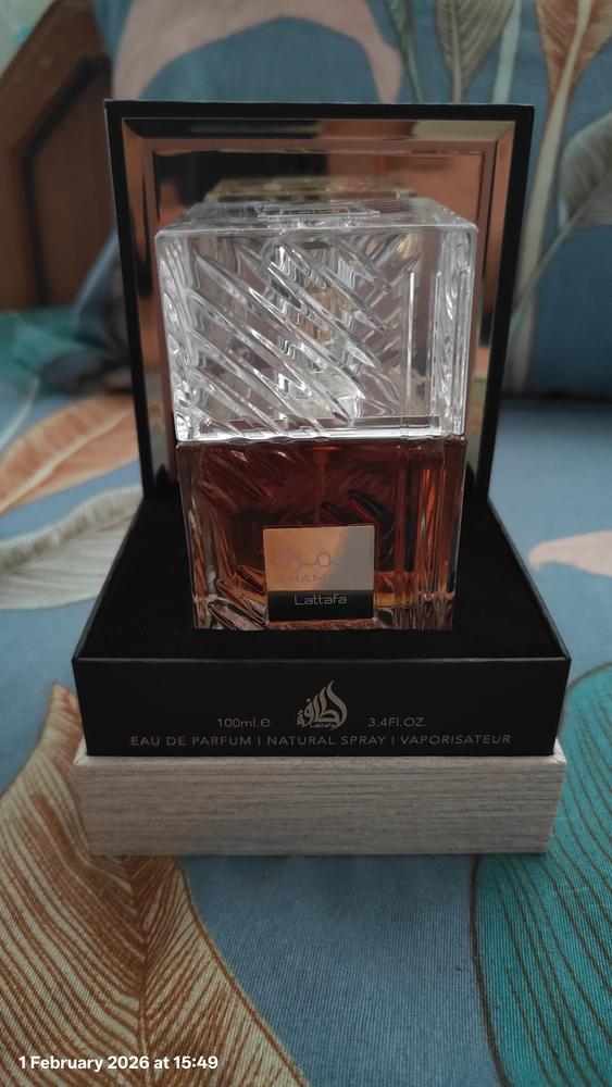 Lattafa Khamrah Eau de Parfum for Men - Customer Photo From Shourya Negi 
