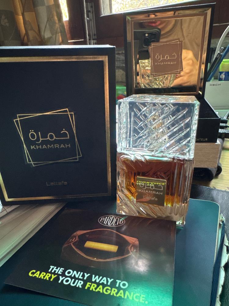 Lattafa Khamrah Eau de Parfum for Men - Customer Photo From Kalden