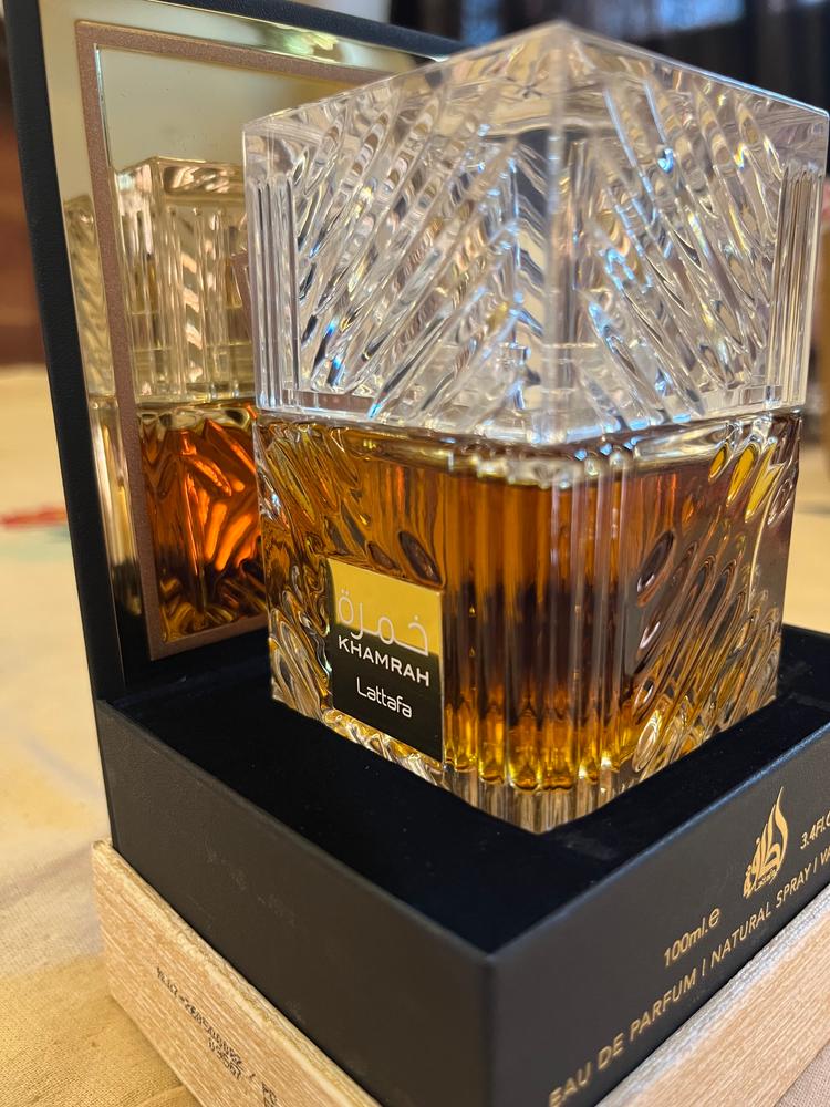 Lattafa Khamrah Eau de Parfum for Men - Customer Photo From Amey sanjay pednekar