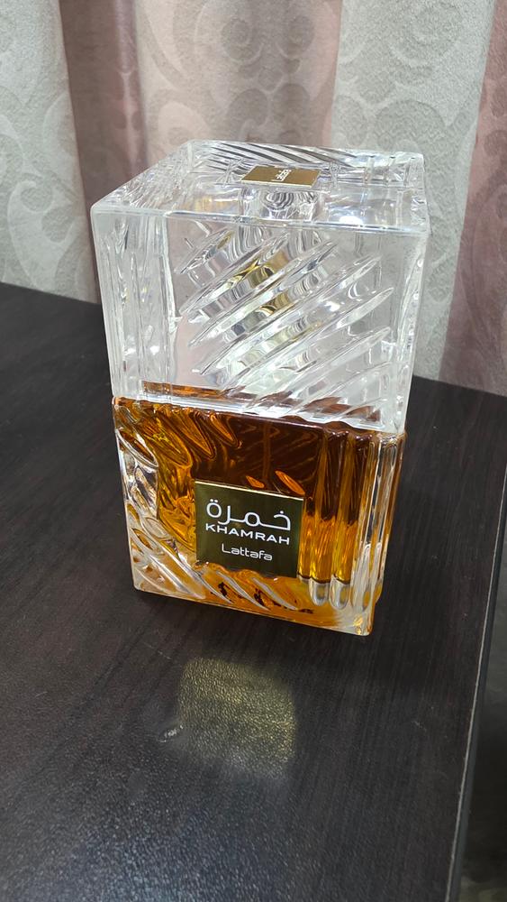 Lattafa Khamrah Eau de Parfum for Men - Customer Photo From Sam Joshua Stephen