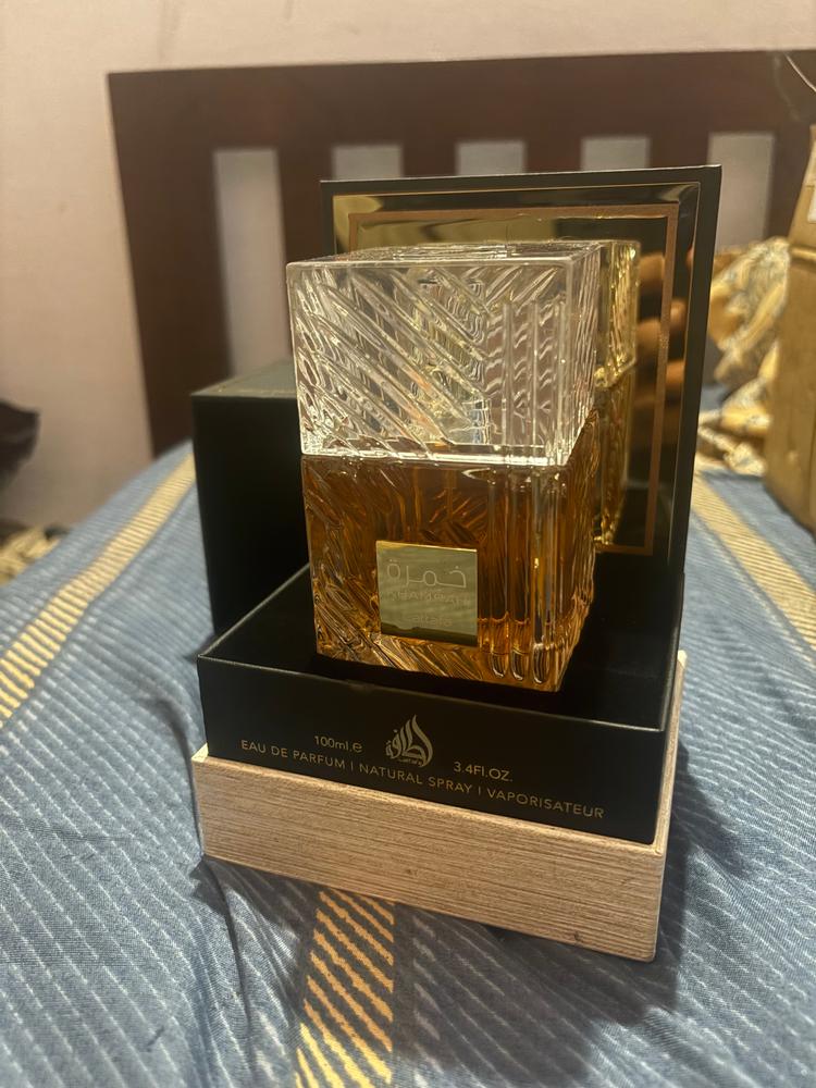 Lattafa Khamrah Eau de Parfum for Men - Customer Photo From Garvit Choudhary