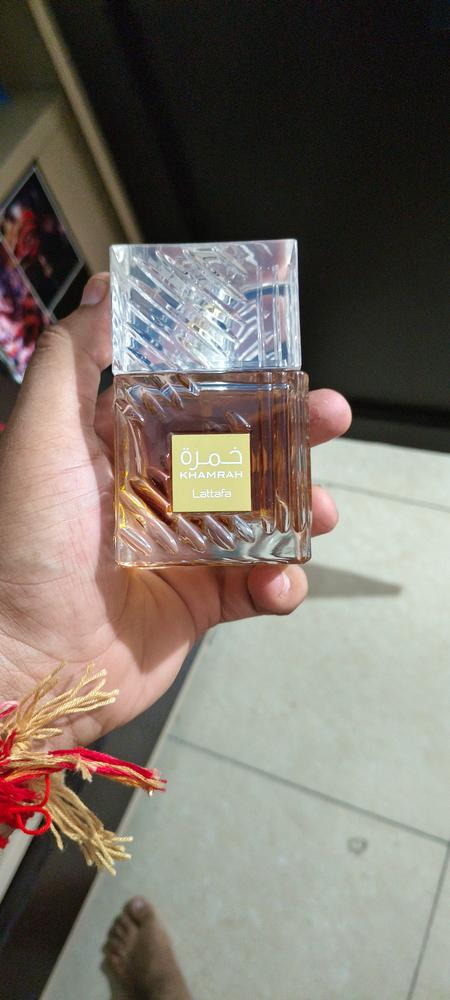 Lattafa Khamrah Eau de Parfum for Men - Customer Photo From Jasjeev