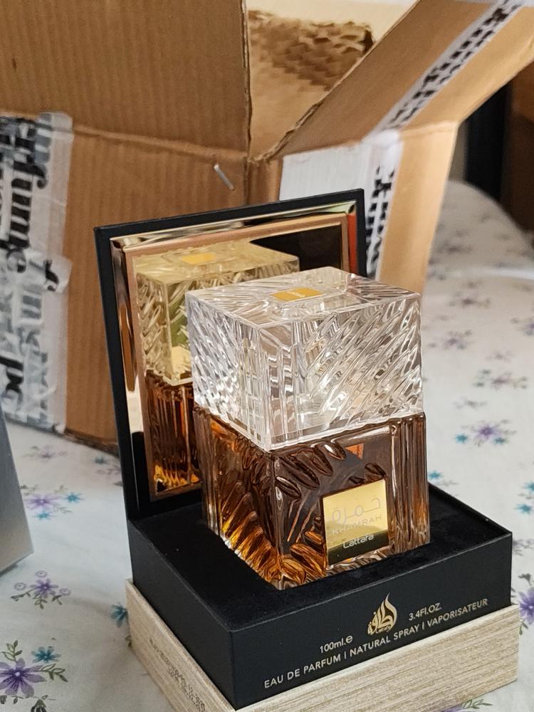 Lattafa Khamrah Eau de Parfum for Men - Customer Photo From Dipan Sarkar