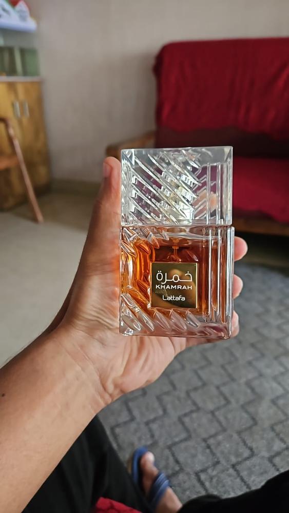 Lattafa Khamrah Eau de Parfum for Men - Customer Photo From Aboobacker Siddique