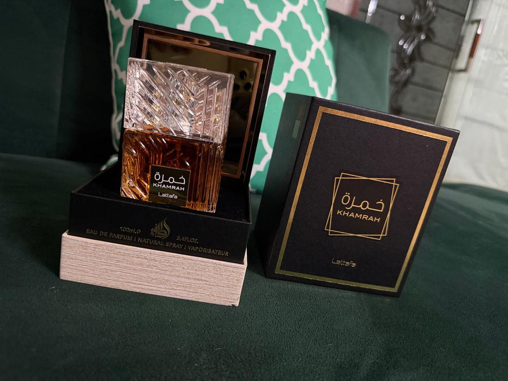Lattafa Khamrah Eau de Parfum for Men - Customer Photo From Karan Chopra