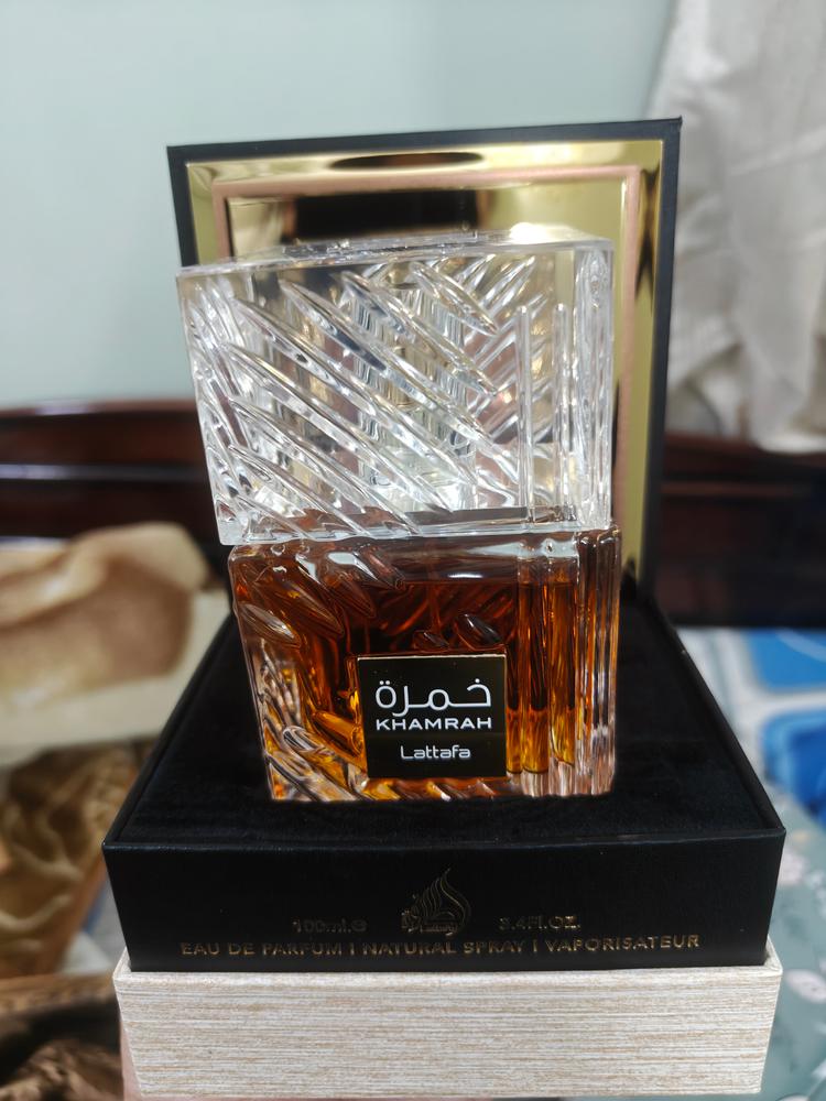 Lattafa Khamrah Eau de Parfum for Men - Customer Photo From Nida
