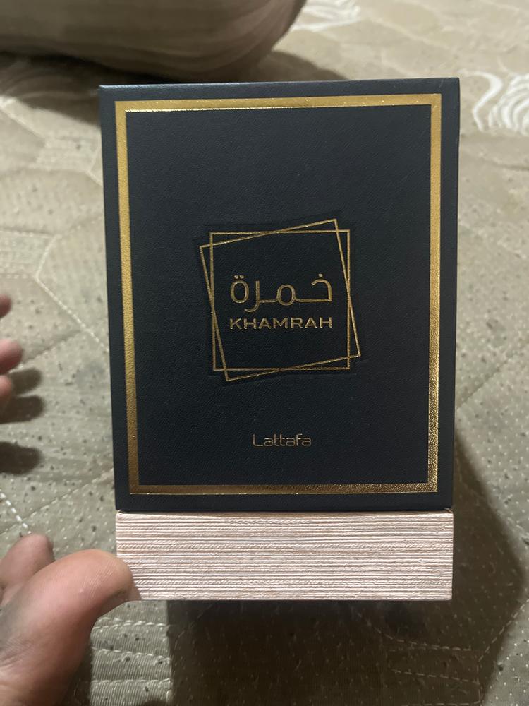 Lattafa Khamrah Eau de Parfum - Customer Photo From Altamash Waris