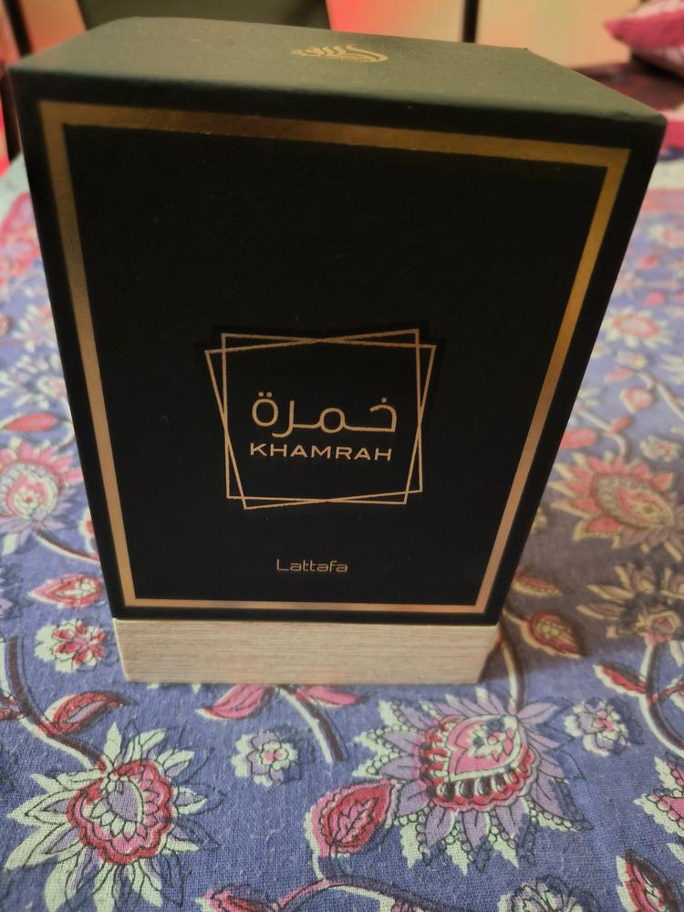 Lattafa Khamrah Eau de Parfum for Men - Customer Photo From Manoj kumar 