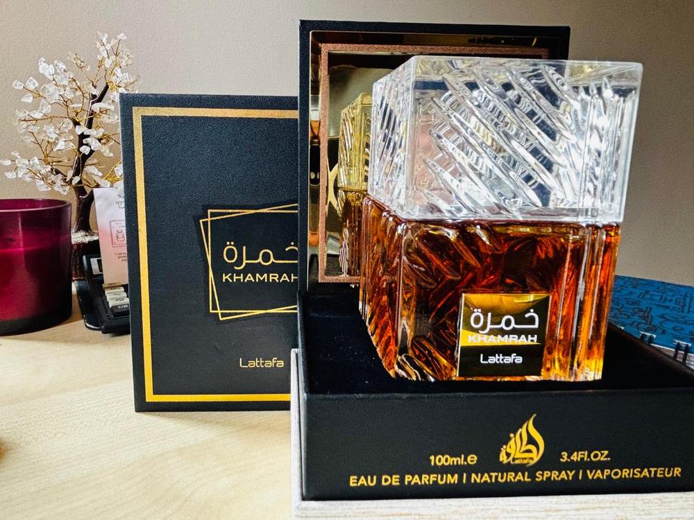 Lattafa Khamrah Eau de Parfum for Men - Customer Photo From Paras S.