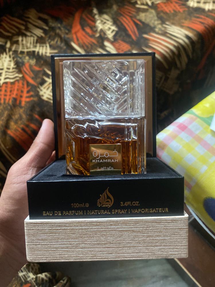 Lattafa Khamrah Eau de Parfum for Men - Customer Photo From Harsh