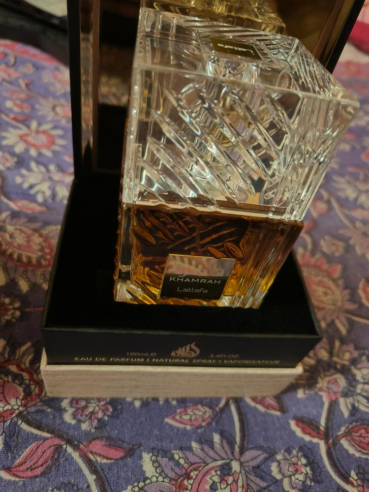 Lattafa Khamrah Eau de Parfum for Men - Customer Photo From Manoj kumar 