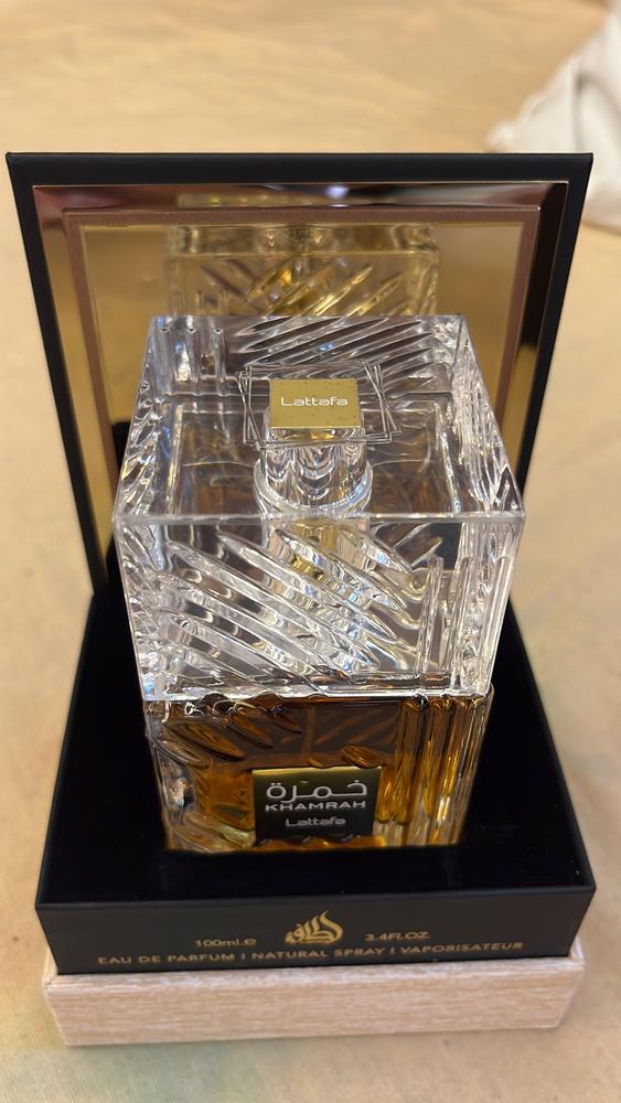 Lattafa Khamrah Eau de Parfum for Men - Customer Photo From Amey pednekar
