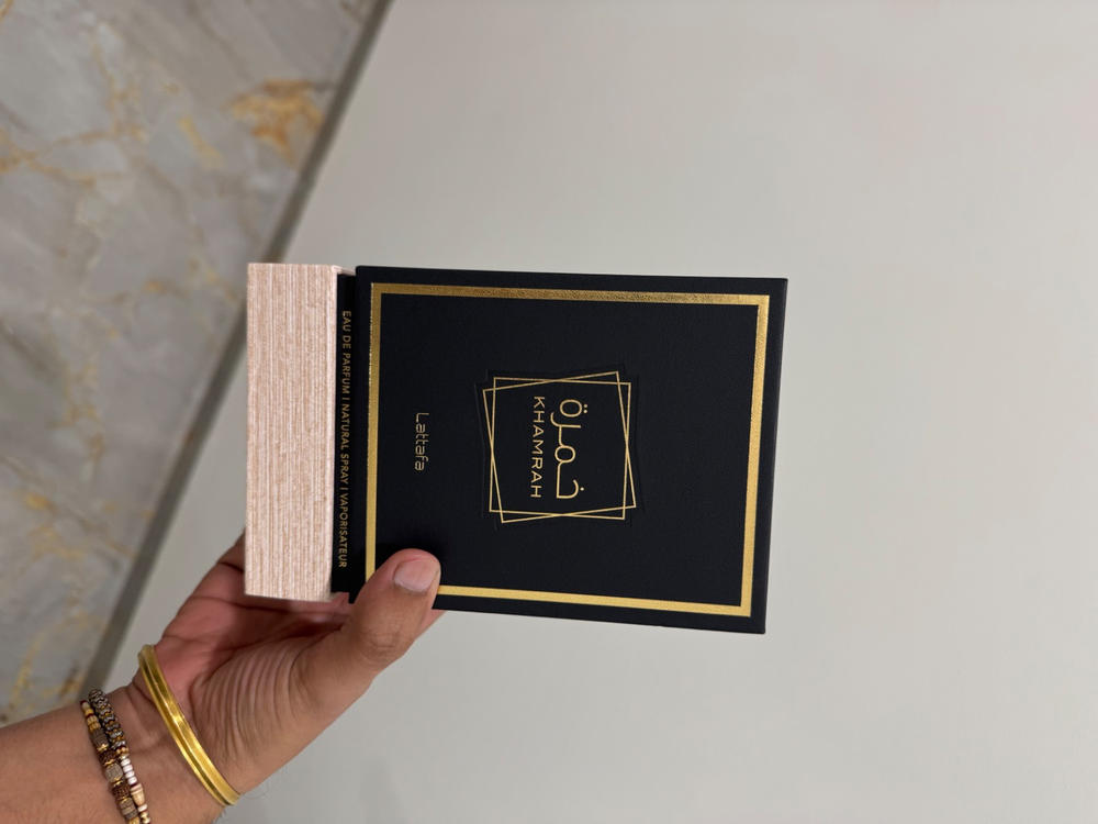 Lattafa Khamrah Eau de Parfum - Customer Photo From vishwajeet chavan