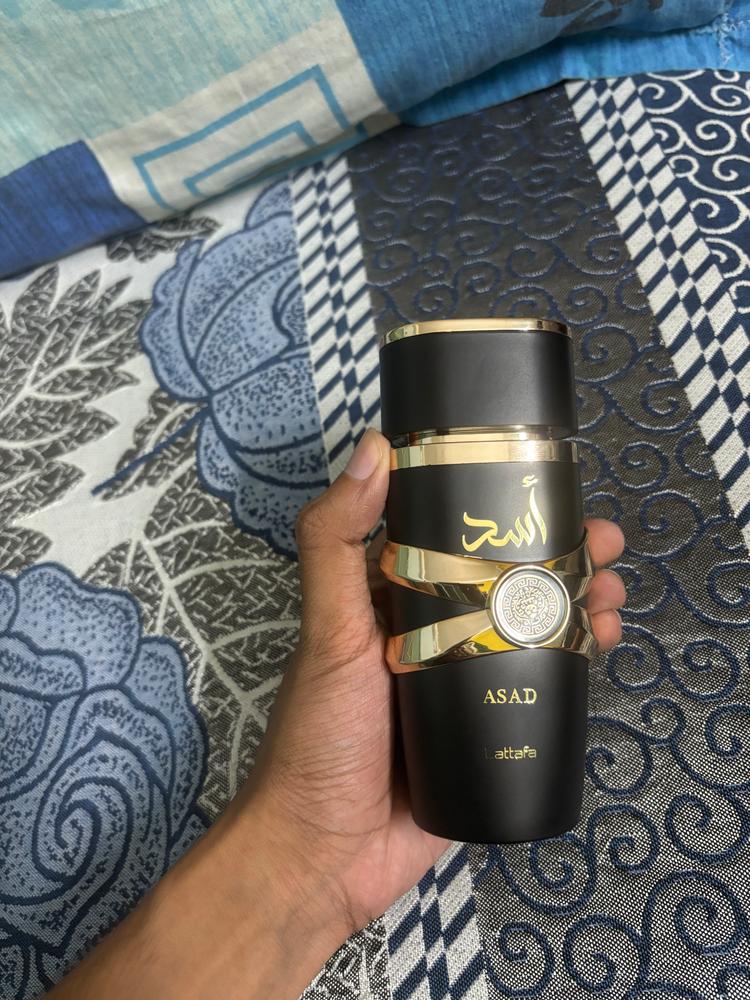 Lattafa Asad Eau de Parfum for Men - Customer Photo From Anshuman Kakati