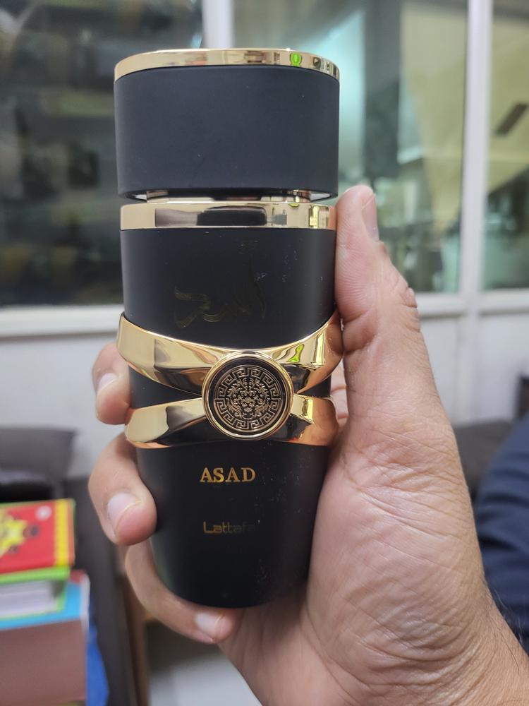 Lattafa Asad Eau de Parfum for Men - Customer Photo From Devarshi Desai (ganesh corporation)