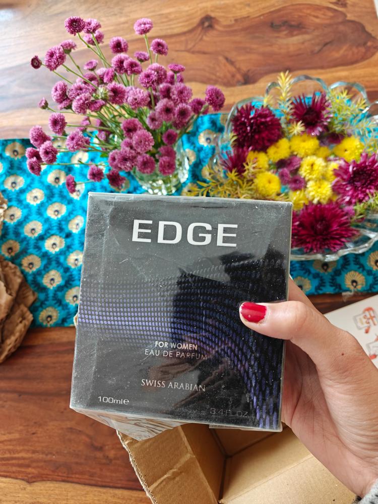Swiss Arabian Edge Eau de Parfum for Women - Customer Photo From Jyothi Jha