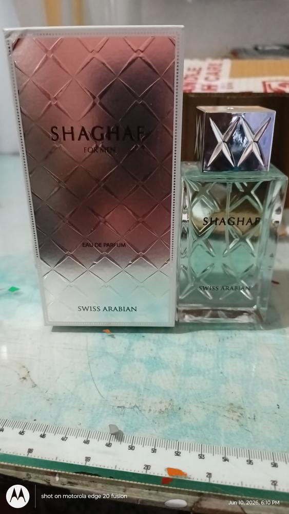 Swiss Arabian Shaghaf Men Eau de Parfum - Customer Photo From Muneer