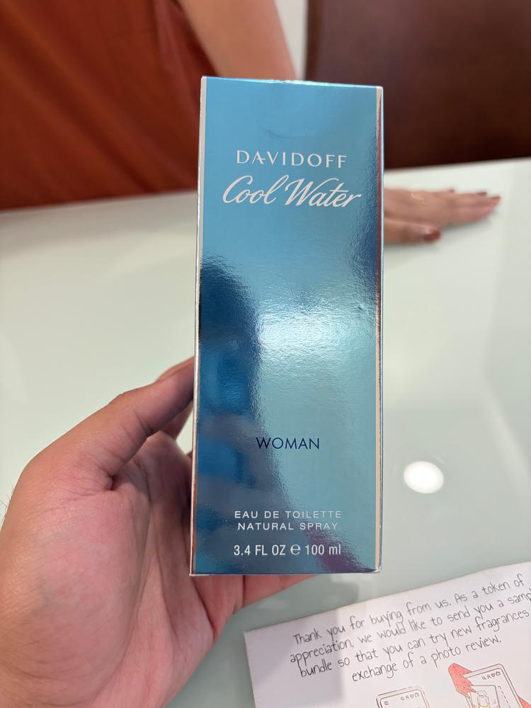 Davidoff Cool Water Woman Eau de Toilette for Women - Customer Photo From Devang Sharma