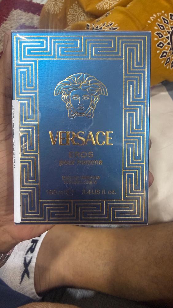 Versace Eros Eau de Parfum for Men - Customer Photo From N Mohan Vital