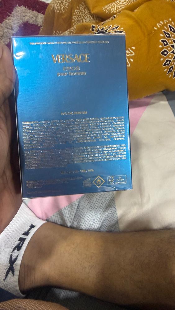 Versace Eros Eau de Parfum for Men - Customer Photo From N Mohan Vital