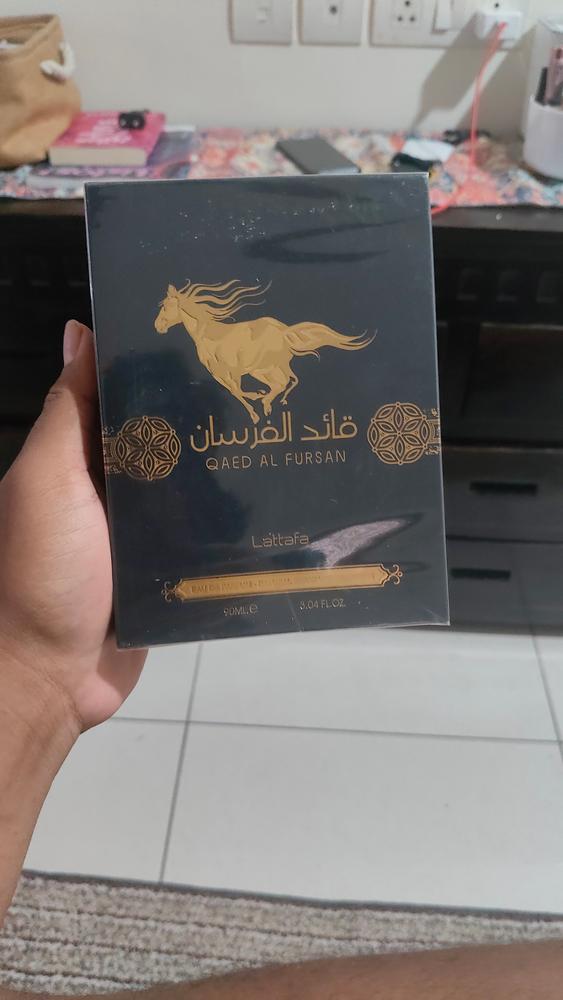 Lattafa Qaeed al Fursan Eau de Parfum - Customer Photo From Ishaan Shankar 