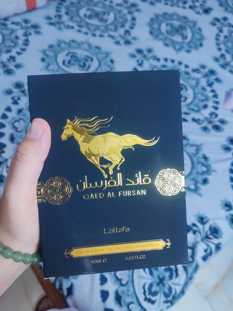 Lattafa Qaeed al Fursan Eau de Parfum - Customer Photo From Isha 