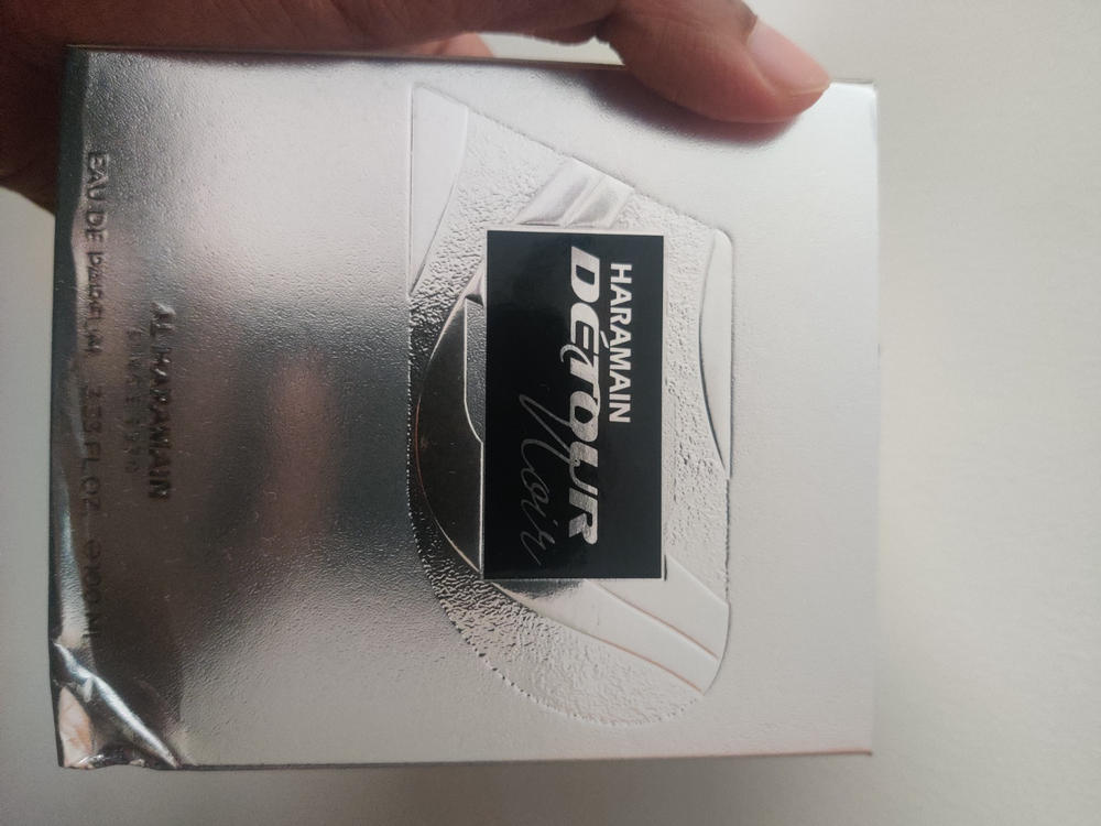 Al Haramain Detour Noir Eau de Parfum for Men - Customer Photo From Adithya Iyer