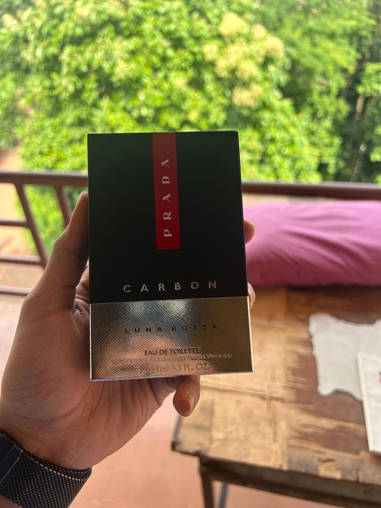 Prada Luna Rossa Carbon Eau de Toilette for Men - Customer Photo From MD MUJAFFAR