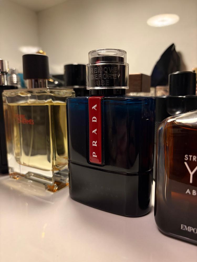 Prada Luna Rossa Ocean Eau de Toilette for Men - Customer Photo From Hamza Imtiaz