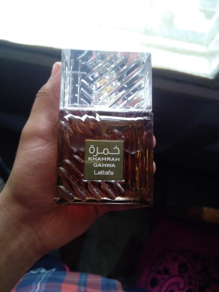 Lattafa Khamrah Qahwa Eau de Parfum - Customer Photo From Charan sk