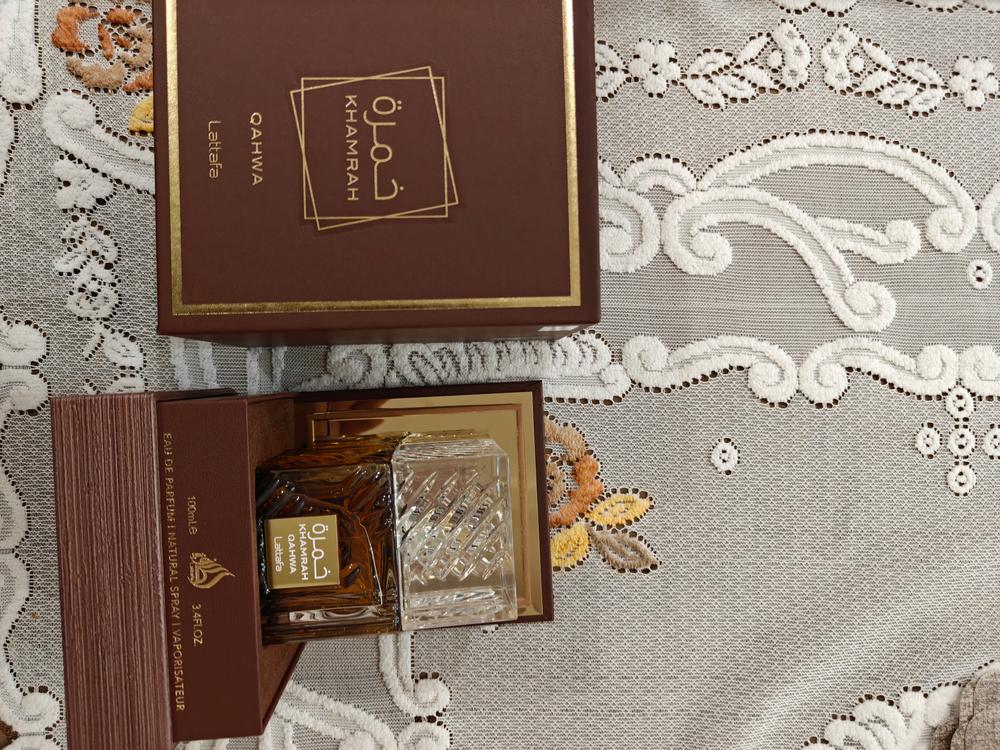 Lattafa Khamrah Qahwa Eau de Parfum - Customer Photo From Jaikirat