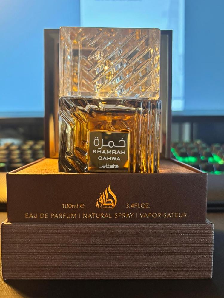 Lattafa Khamrah Qahwa Eau de Parfum - Customer Photo From Prashanth