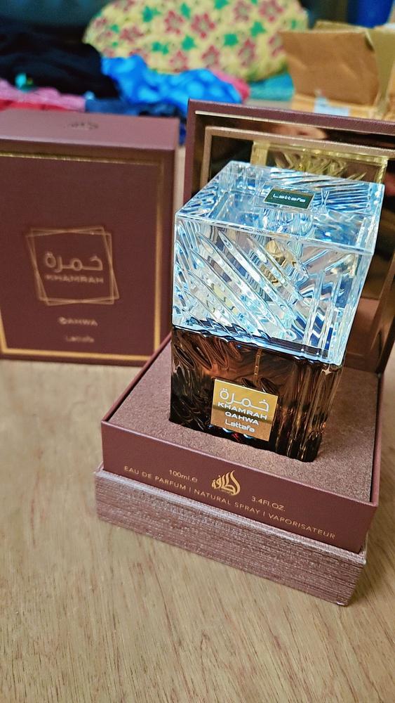 Lattafa Khamrah Qahwa Eau de Parfum - Customer Photo From Samrat Singh