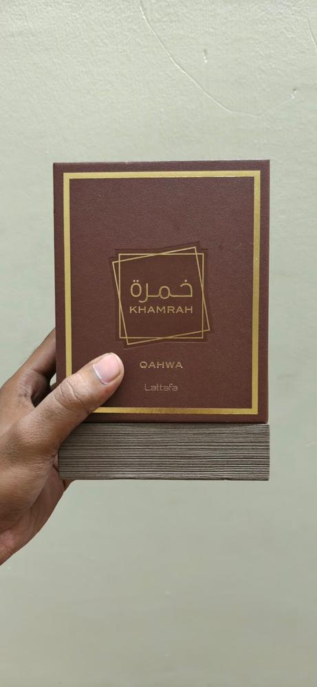 Lattafa Khamrah Qahwa Eau de Parfum - Customer Photo From Sai Rakshana K