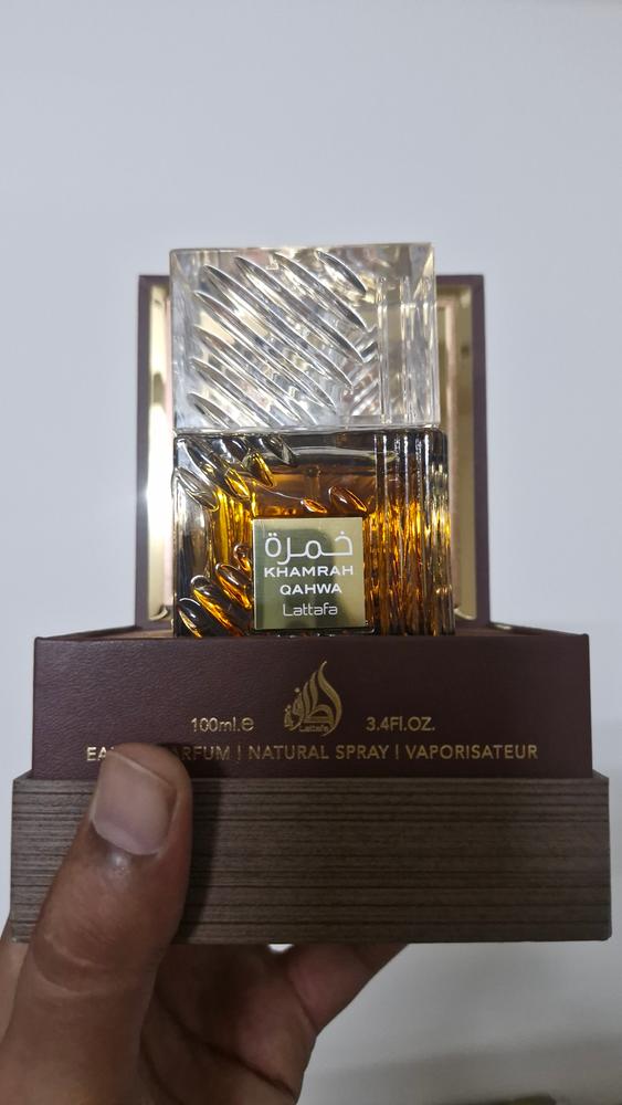 Lattafa Khamrah Qahwa Eau de Parfum - Customer Photo From Dhruvit Gadhiya