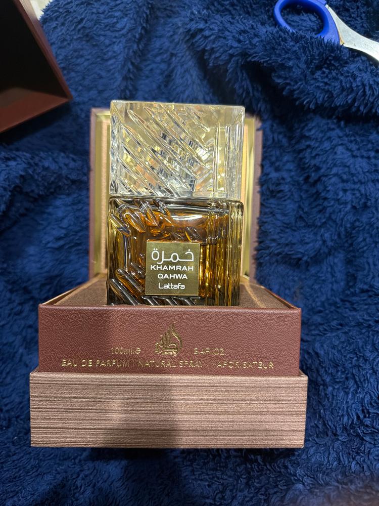 Lattafa Khamrah Qahwa Eau de Parfum - Customer Photo From Sneyhal