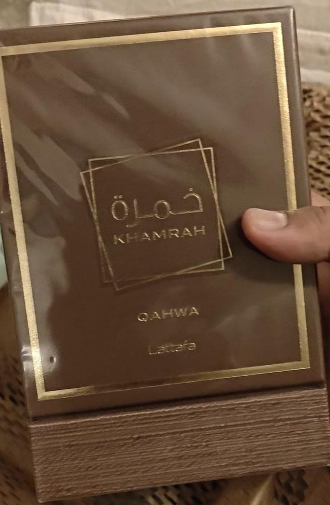 Lattafa Khamrah Qahwa Eau de Parfum - Customer Photo From Srikanta Prasad Bangalore Nagendran