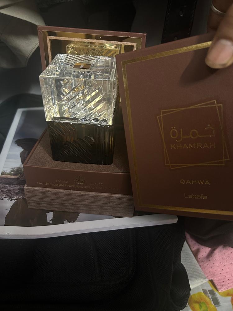 Lattafa Khamrah Qahwa Eau de Parfum - Customer Photo From Yash