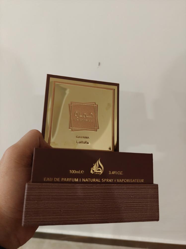 Lattafa Khamrah Qahwa Eau de Parfum - Customer Photo From Jaikirat