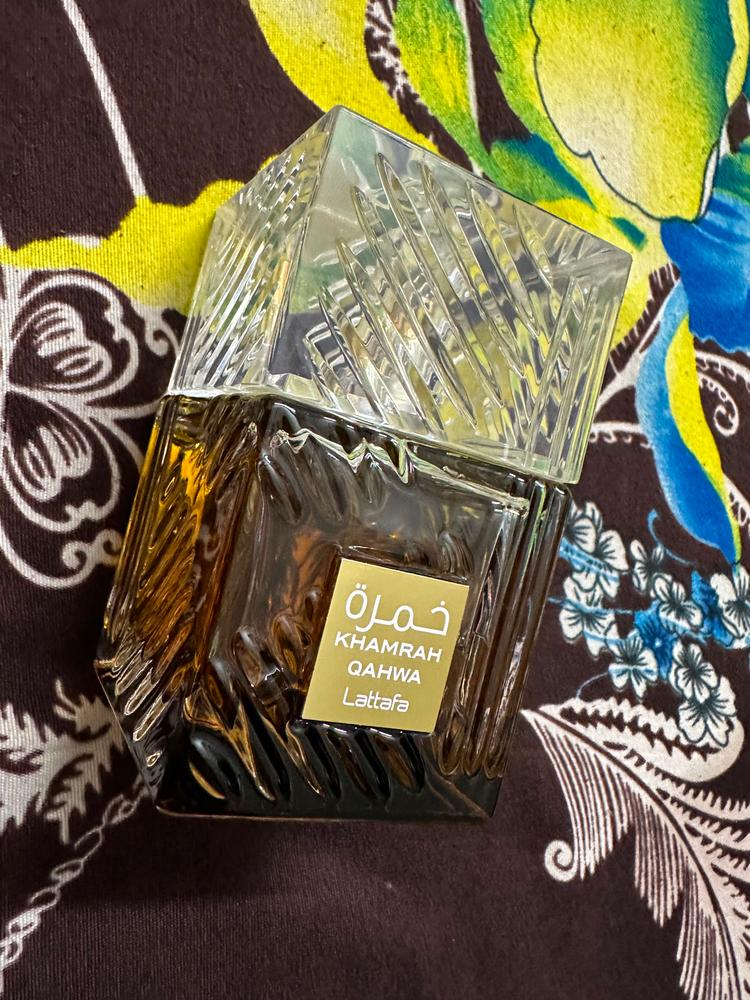 Lattafa Khamrah Qahwa Eau de Parfum - Customer Photo From Pakhi Ghosh