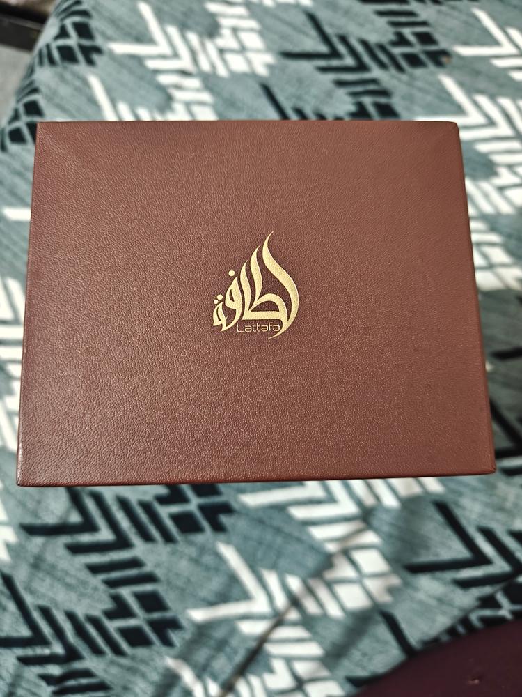 Lattafa Khamrah Qahwa Eau de Parfum - Customer Photo From Arafat 