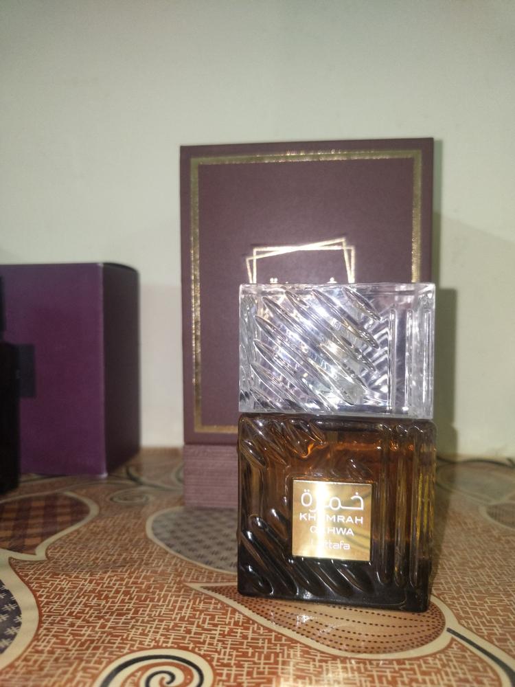 Lattafa Khamrah Qahwa Eau de Parfum - Customer Photo From Krishna matte
