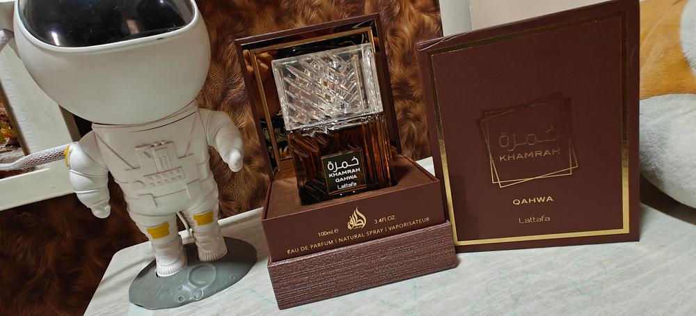 Lattafa Khamrah Qahwa Eau de Parfum - Customer Photo From Jeetendra Borade
