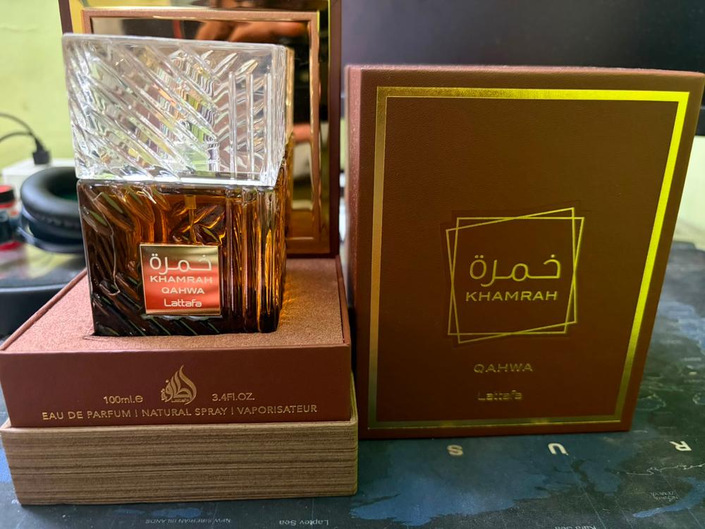 Lattafa Khamrah Qahwa Eau de Parfum - Customer Photo From Suyog Patil