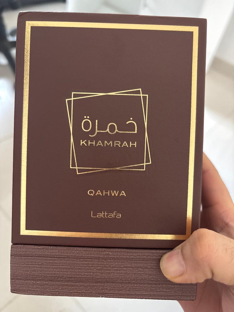 Lattafa Khamrah Qahwa Eau de Parfum - Customer Photo From Ojas Gupta