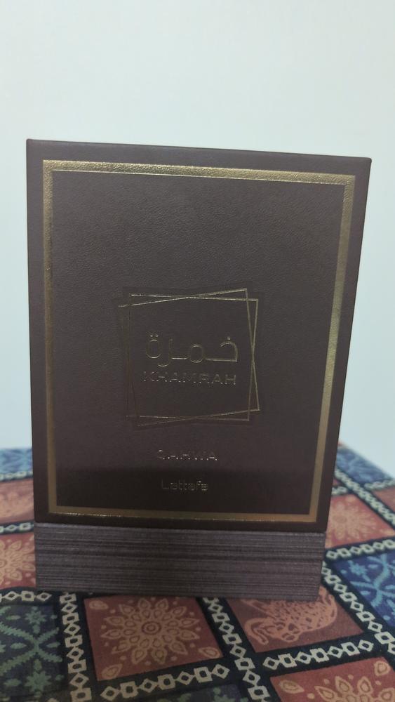 Lattafa Khamrah Qahwa Eau de Parfum - Customer Photo From gursahib bawa