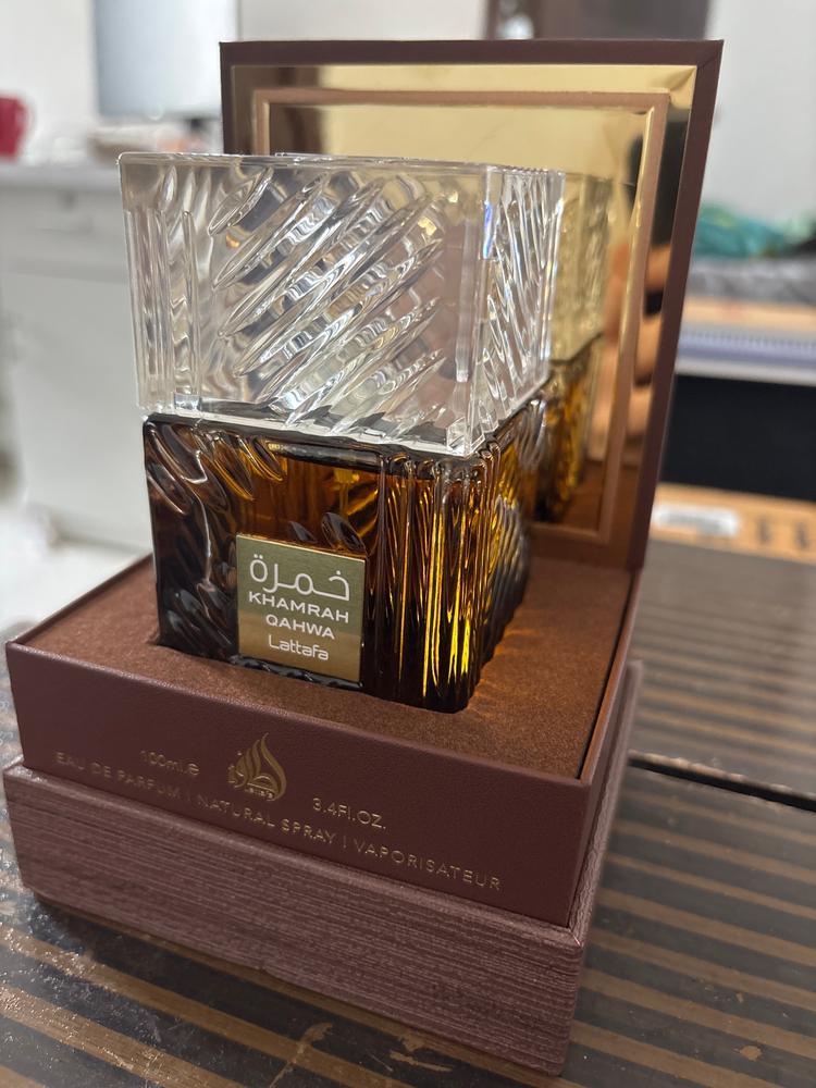 Lattafa Khamrah Qahwa Eau de Parfum - Customer Photo From Ojas Gupta