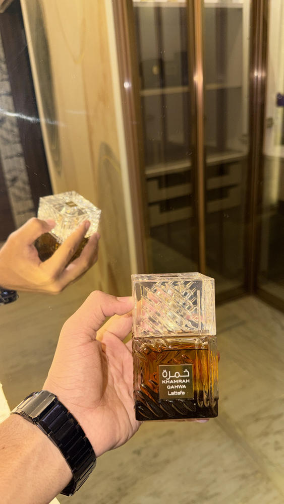 Lattafa Khamrah Qahwa Eau de Parfum - Customer Photo From Rahin Memon