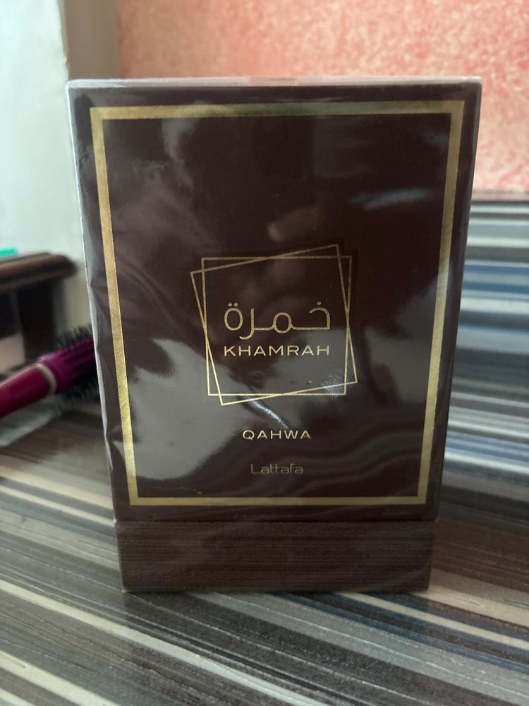 Lattafa Khamrah Qahwa Eau de Parfum - Customer Photo From Sanket